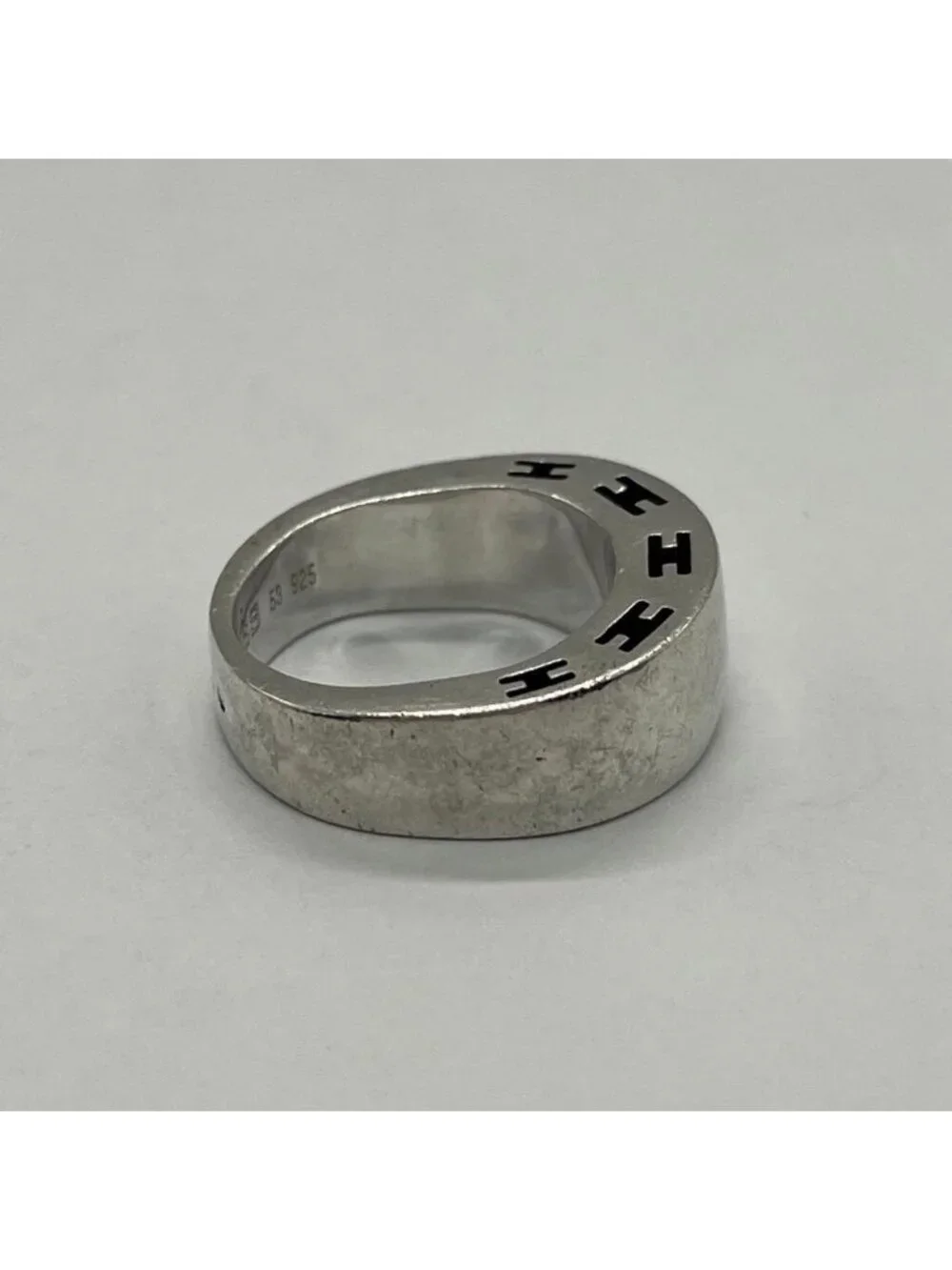 Hermes Clarte Ring Size 53 SV 925